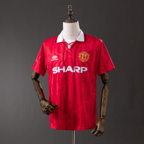 Manchester United 1992/94 Home Retro Jersey – Classic Early 90s Red Edition