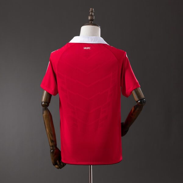 Manchester United 2010/11 Home Red Retro Jersey – Classic Champions Edition