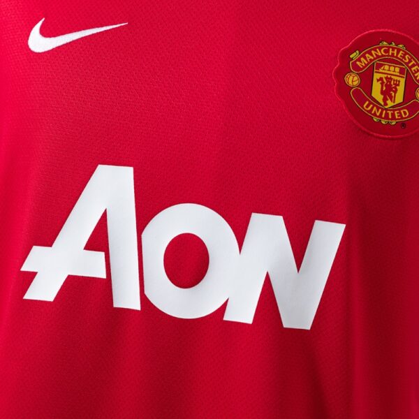 Manchester United 2010/11 Home Red Retro Jersey – Classic Champions Edition