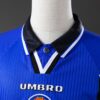 Manchester United 1996/98 Blue Away Retro Jersey – Classic 90s Edition