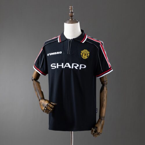 Manchester United 1998/99 Retro Iconic Black Jersey – Treble Season Edition