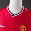 Manchester United 2000/02 Home Red Retro Jersey – Classic Early 2000s Edition