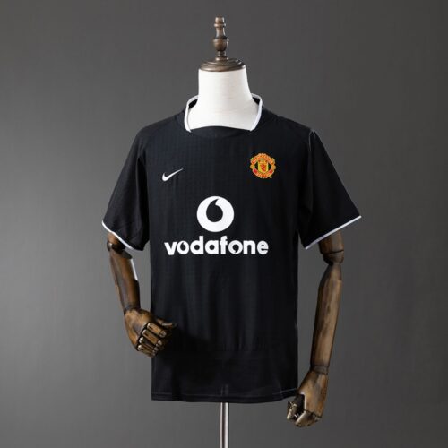 Manchester United 2003/04 Away Black Retro Jersey – Classic
