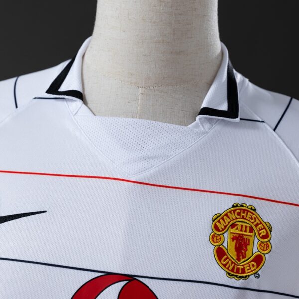 img_6389 Manchester United 2003/04 Away White Retro Jersey