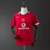 Manchester United 2004/06 Home Retro Jersey – Classic Red Edition