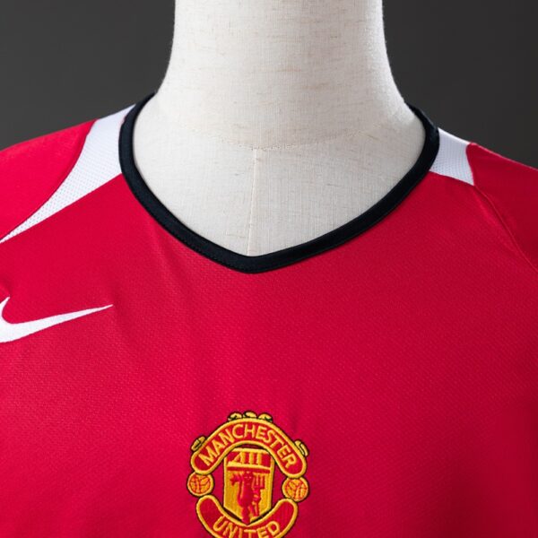 Manchester United 2004/06 Home Retro Jersey – Classic Red Edition