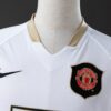 Manchester United 2006/07 Away White Retro Jersey – Champions Edition