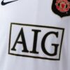 Manchester United 2006/07 Away White Retro Jersey – Champions Edition