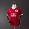 Manchester United 2006/07 Home Retro Jersey – Champions Red Edition