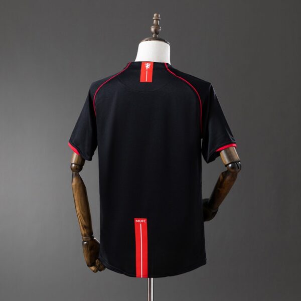Manchester United 2007/08 Away Black Retro Jersey