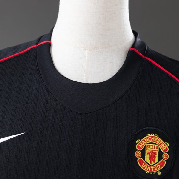 Manchester United 2007/08 Away Black Retro Jersey