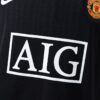Manchester United 2007/08 Away Black Retro Jersey