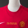 Manchester United 2007/08 Home Champions League Edition Retro Jersey – Moscow Final Edition