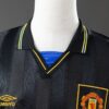 Manchester United 1993/94 Away Long Sleeve Retro Jersey – Classic Black Edition
