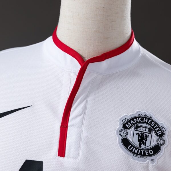 Manchester United 2012/13 Away White Retro Jersey – Champions Edition