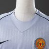 Manchester United 2007 Goalkeeper Grey Retro Jersey – Classic Keeper Edition