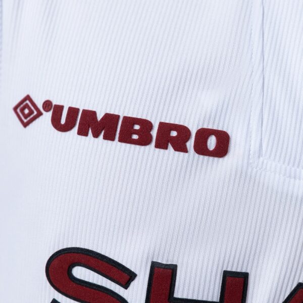 Manchester United 1998/99 Away White Retro Jersey – Treble Season Edition