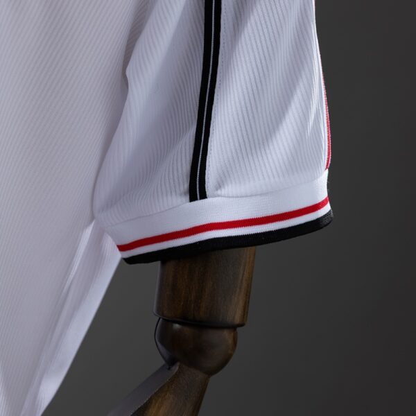Manchester United 1998/99 Away White Retro Jersey – Treble Season Edition