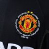 img_6492 Manchester United 1998/99 Second Away Black Long Sleeve Retro Jersey – Treble Edition
