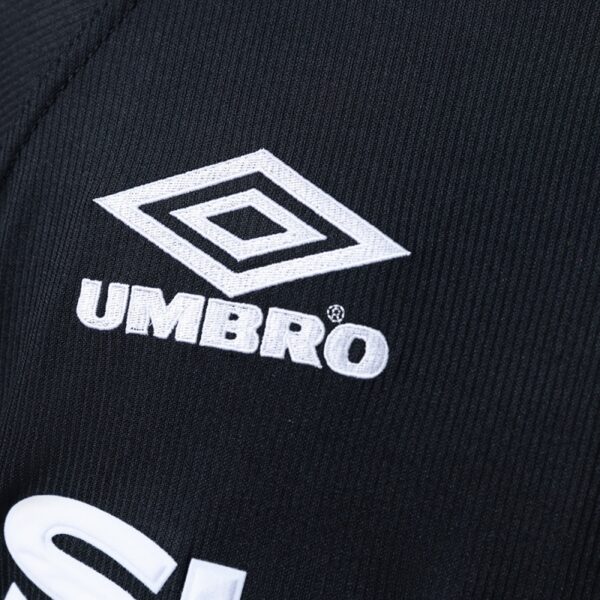 img_6493 Manchester United 1998/99 Second Away Black Long Sleeve Retro Jersey – Treble Edition