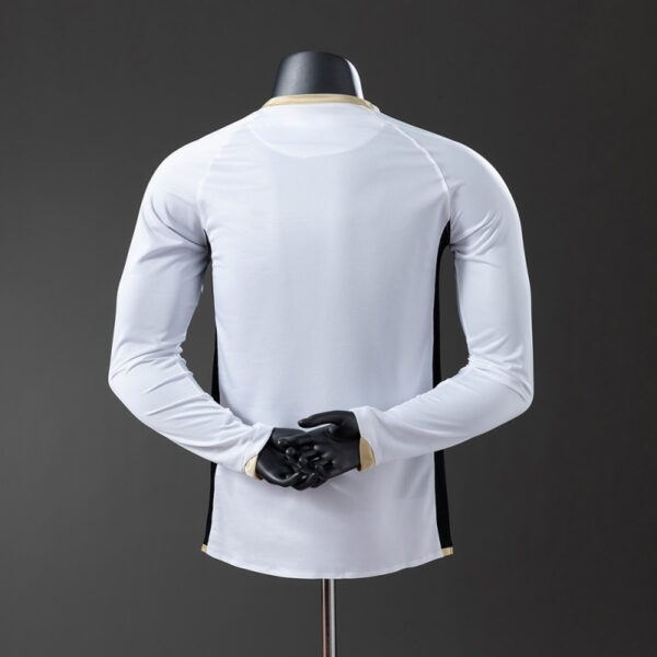 img_6525 Manchester United 2006/07 Away White Long Sleeve Player Version Retro Jersey – Elite Fit Edition