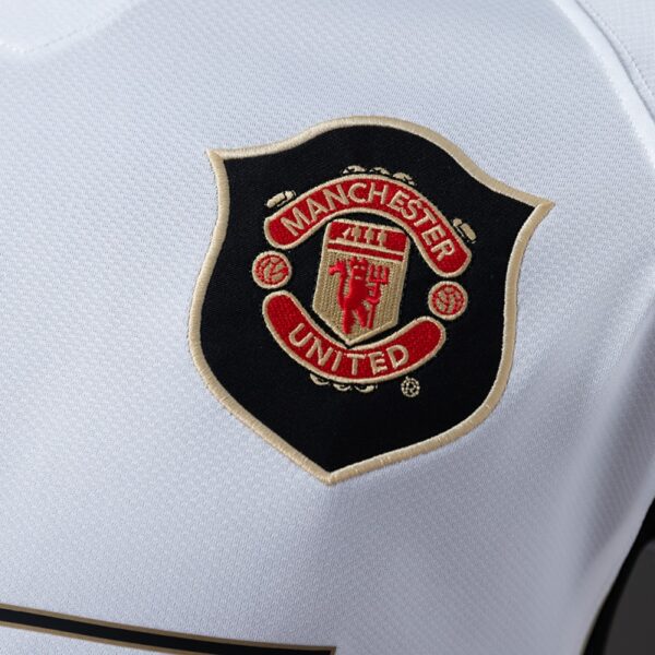 img_6527 Manchester United 2006/07 Away White Long Sleeve Player Version Retro Jersey – Elite Fit Edition