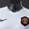 img_6530 Manchester United 2006/07 Away White Long Sleeve Player Version Retro Jersey – Elite Fit Edition