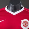 Manchester United 2006/07 Home Long Sleeve Player Version Retro Jersey – Elite Fit Edition