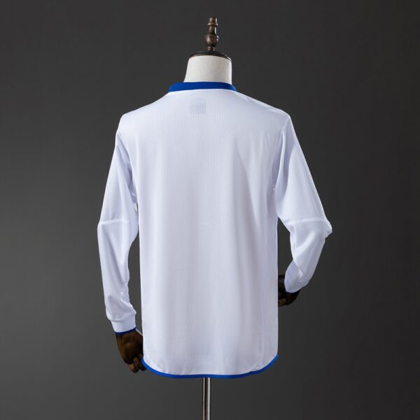 Chelsea 2003/05 Away White Long Sleeve Retro Jersey – Classic Era Edition