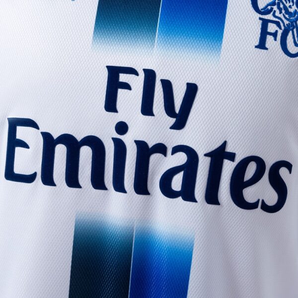 Chelsea 2003/05 Away White Long Sleeve Retro Jersey – Classic Era Edition