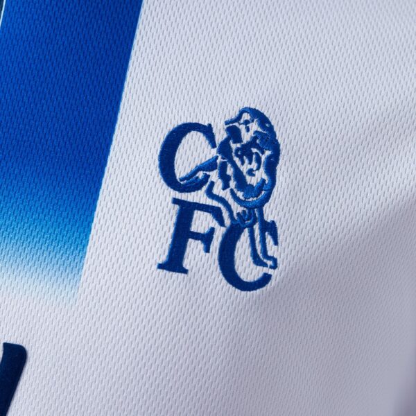 Chelsea 2003/05 Away White Long Sleeve Retro Jersey – Classic Era Edition