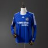 Chelsea 2006/07 Home Long Sleeve Retro Jersey – Classic Blue Edition