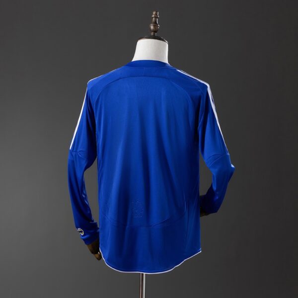 Chelsea 2006/07 Home Long Sleeve Retro Jersey – Classic Blue Edition