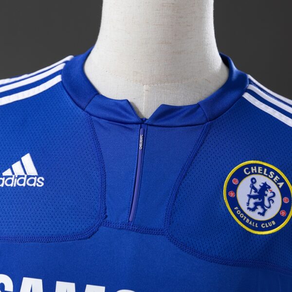 Chelsea 2009/10 Home Long Sleeve Retro Jersey – Double Winning Season Edition