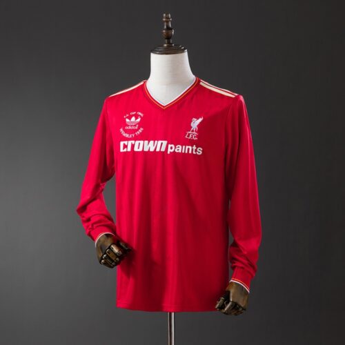 Liverpool 1985/86 Home Long Sleeve Retro Jersey – Double Winning Edition
