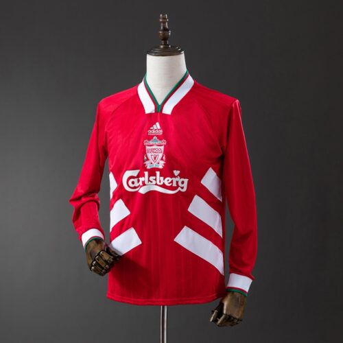 Liverpool 1993/95 Home Long Sleeve Retro Jersey – Classic 90s Edition