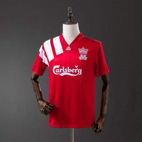 Liverpool 1992/93 Home Retro Jersey – Classic 90s Red Edition