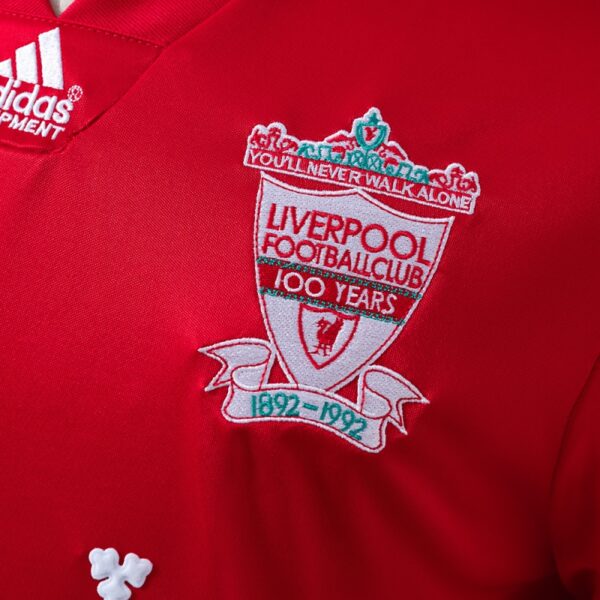 Liverpool 1992/93 Home Retro Jersey – Classic 90s Red Edition