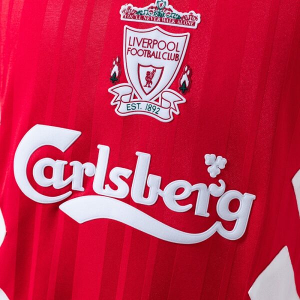 Liverpool 1993/95 Home Retro Jersey – Classic Carlsberg Era Edition