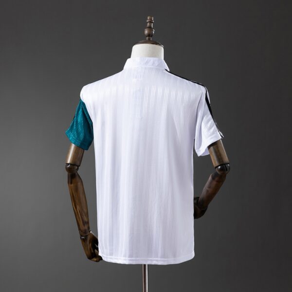 Liverpool 1995/96 Away Retro Jersey – Classic White & Green Edition