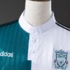 Liverpool 1995/96 Away Retro Jersey – Classic White & Green Edition