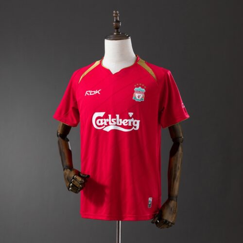 Liverpool 2005/06 Home Jersey – Champions of Europe Edition