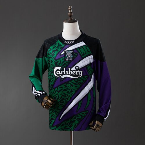 Liverpool F.C. 1995/96 Goalkeeper Long Sleeve Retro Jersey