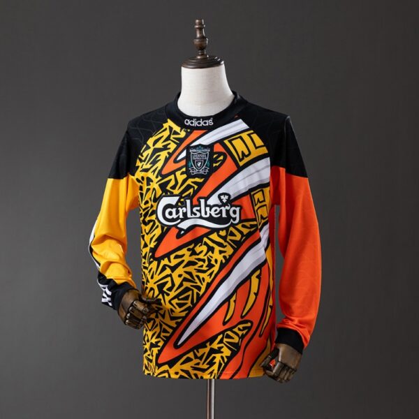 Liverpool F.C. 1995/96 Goalkeeper Long Sleeve Retro Jersey