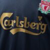 Liverpool F.C. 2009/10 Black Away Long Sleeve Retro Jersey