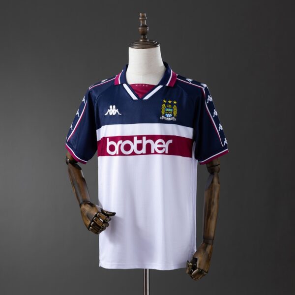 Manchester City F.C. 1997/98 Away Retro Jersey