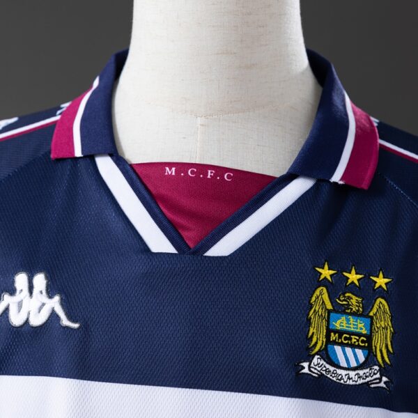 Manchester City F.C. 1997/98 Away Retro Jersey