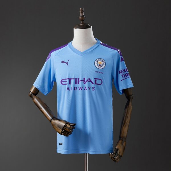Manchester City F.C. 2019/20 Home Retro Jersey