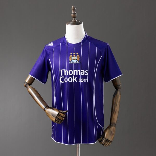 Manchester City F.C. 2007/08 Away Retro Football Shirt