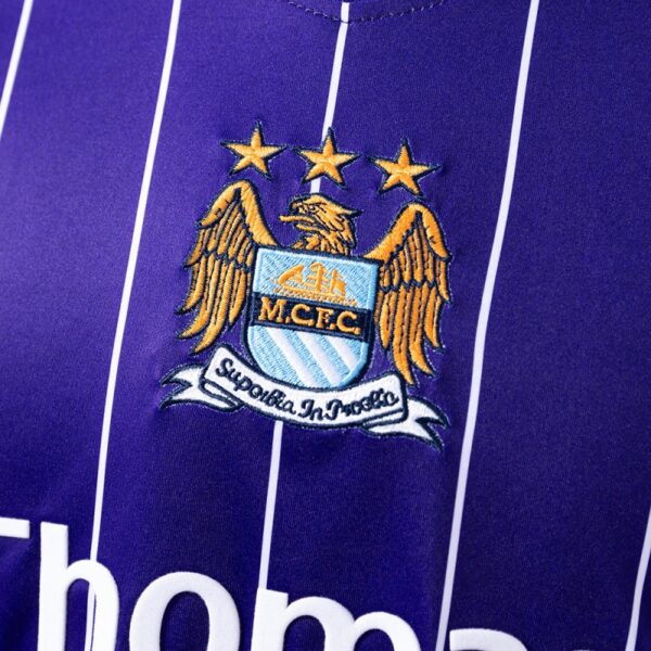 Manchester City F.C. 2007/08 Away Retro Football Shirt